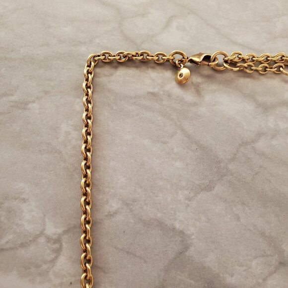 💕 J.Crew Light Blush Pink Enamal Dot Bubble Necklace 💕 - Picture 2 of 12